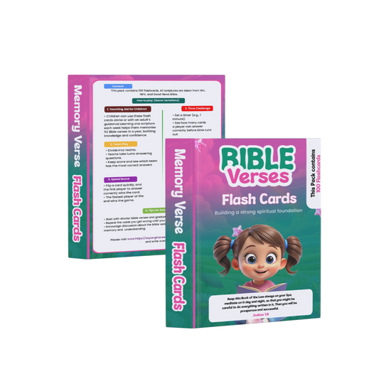 Bible Verses Flash Cards